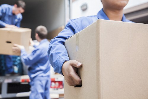 Accessibility-focused homepage illustration for Goldersgreen Removals