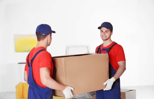 Careful packing materials for fragile items during Golders Green removals