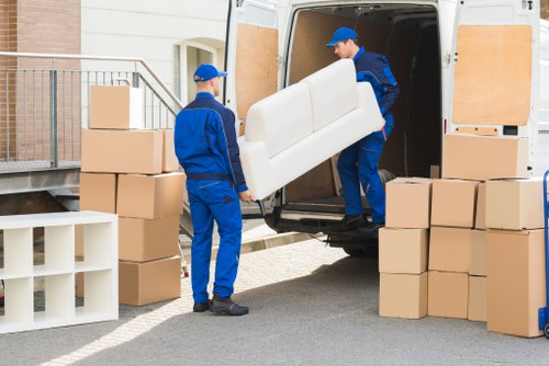 House removals team planning a smooth relocation in Golders Green