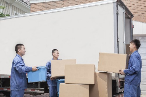 Goldersgreen Removals crew working safely during a house move