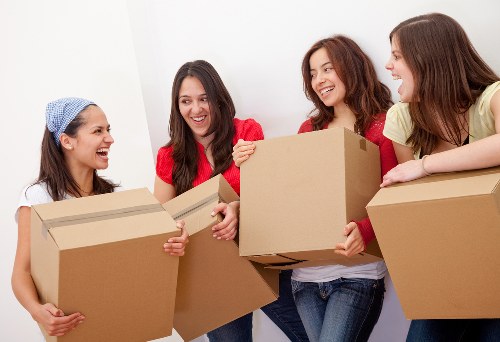 Packing and transport support for Goldersgreen moving day