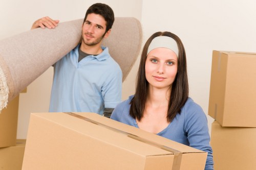Affordable student removals in Goldersgreen with organized boxes