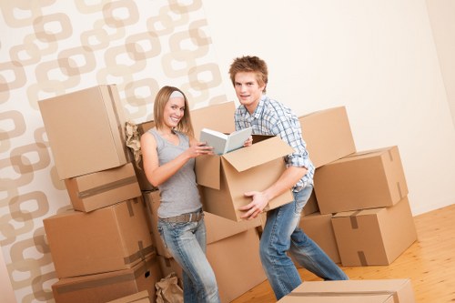 Professional Goldersgreen man and van loading furniture into a vehicle