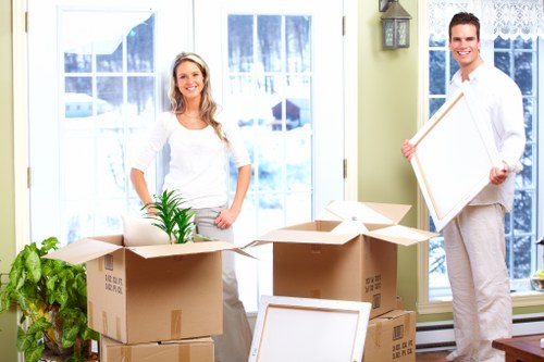 Moving team planning a structured relocation in Golders Green